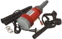 Elektrisk pumpesett 230 V. pumpe. 2 mtr.