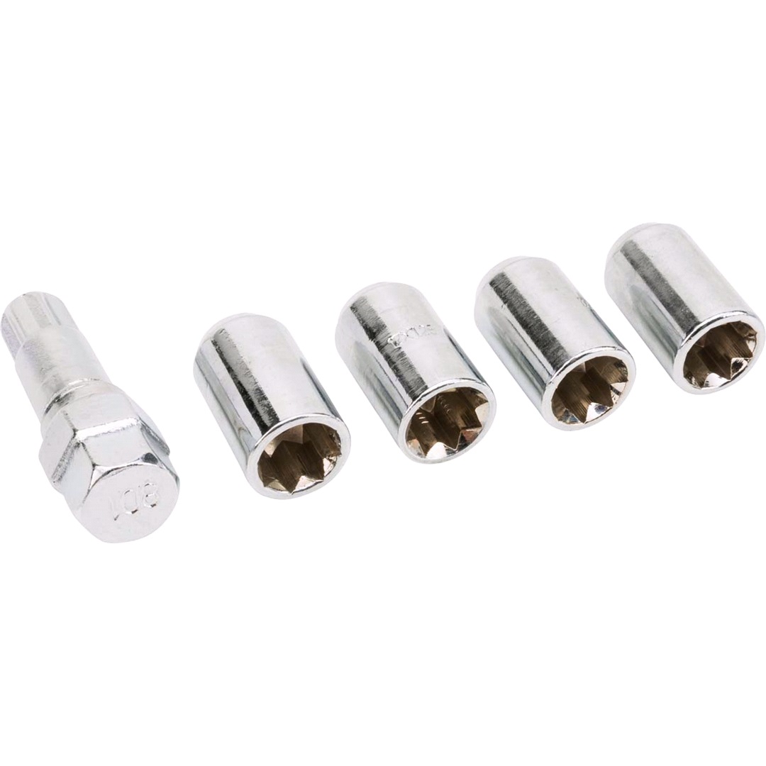 RAZE Tuner Låsmutter set 12x1,25 kon 60'
