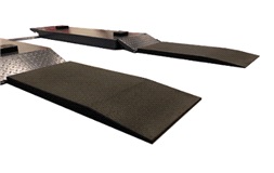 Gummi oppkjøringsrampe - 4 stk