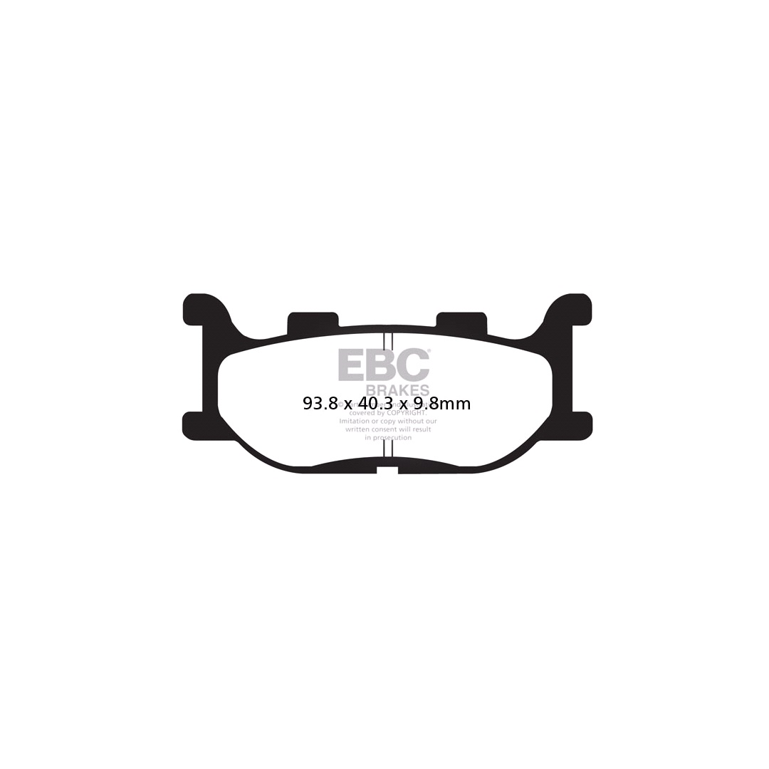 EBC Bromsbelägg främre EBC HH, XJ400 91-95