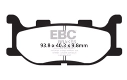 Bromsbelägg främre EBC HH, XJ400 91-95