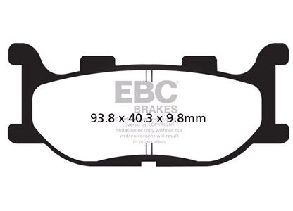 Bremseklodser for EBC HH, XP500 04<