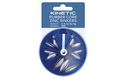 Zink Lodder med gummikjerne, sett