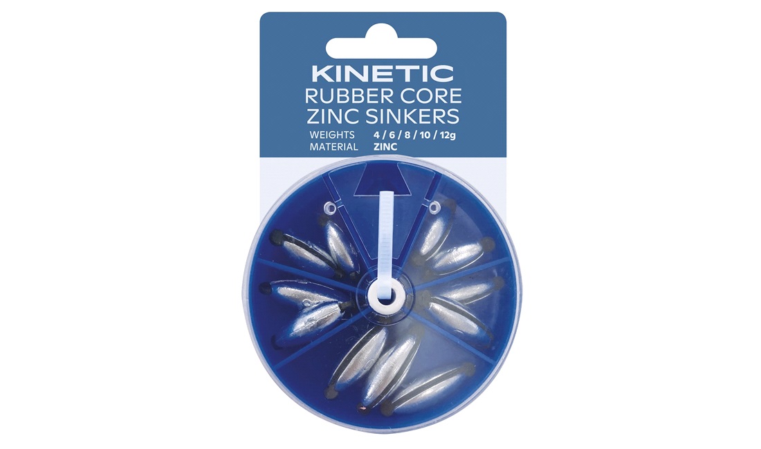  Zink Lodder med gummikjerne, sett