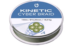 Fiskelina 4 Braid 0,20 mm 18,0 kg 150 m