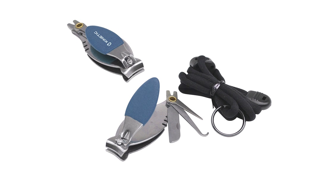  Lineklipper 8 cm, blå/Sølv