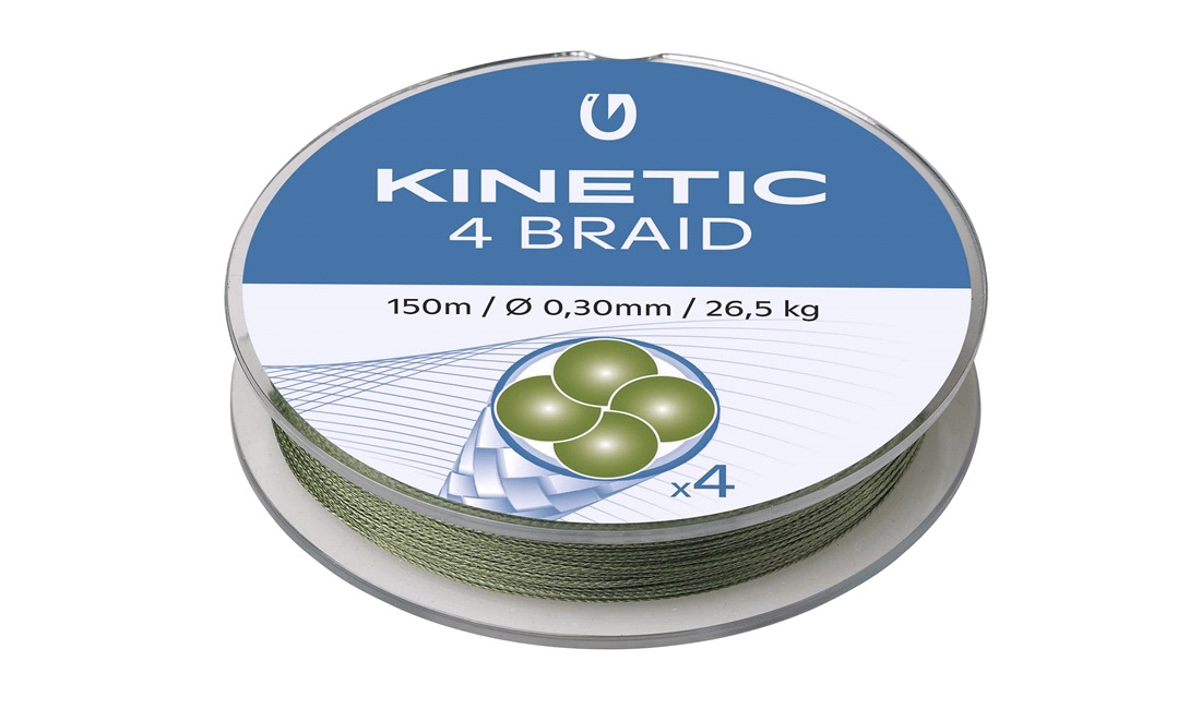  Fiskeline 4 braid 0,12mm 10,3kg 150m