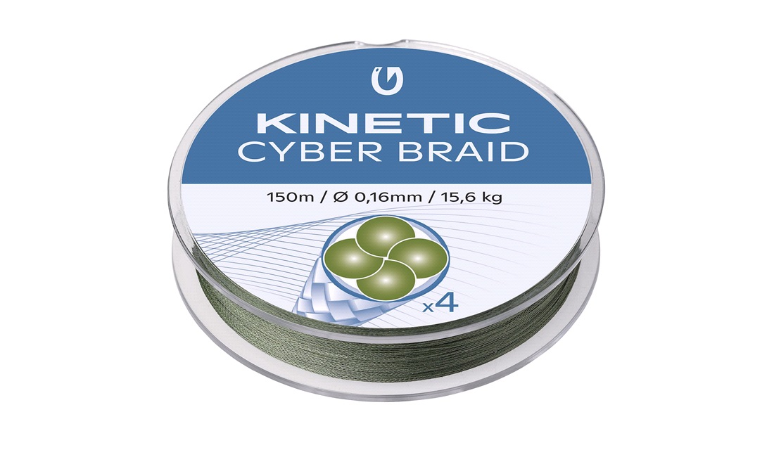  Fiskeline 4 braid 0,16mm 15,6kg 150m