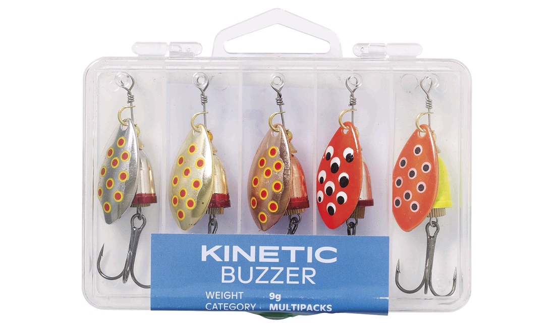  Spinner, Buzzer, 6G, 5 stk.