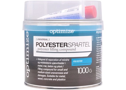 Polyesterspartel 1000 g Optimize