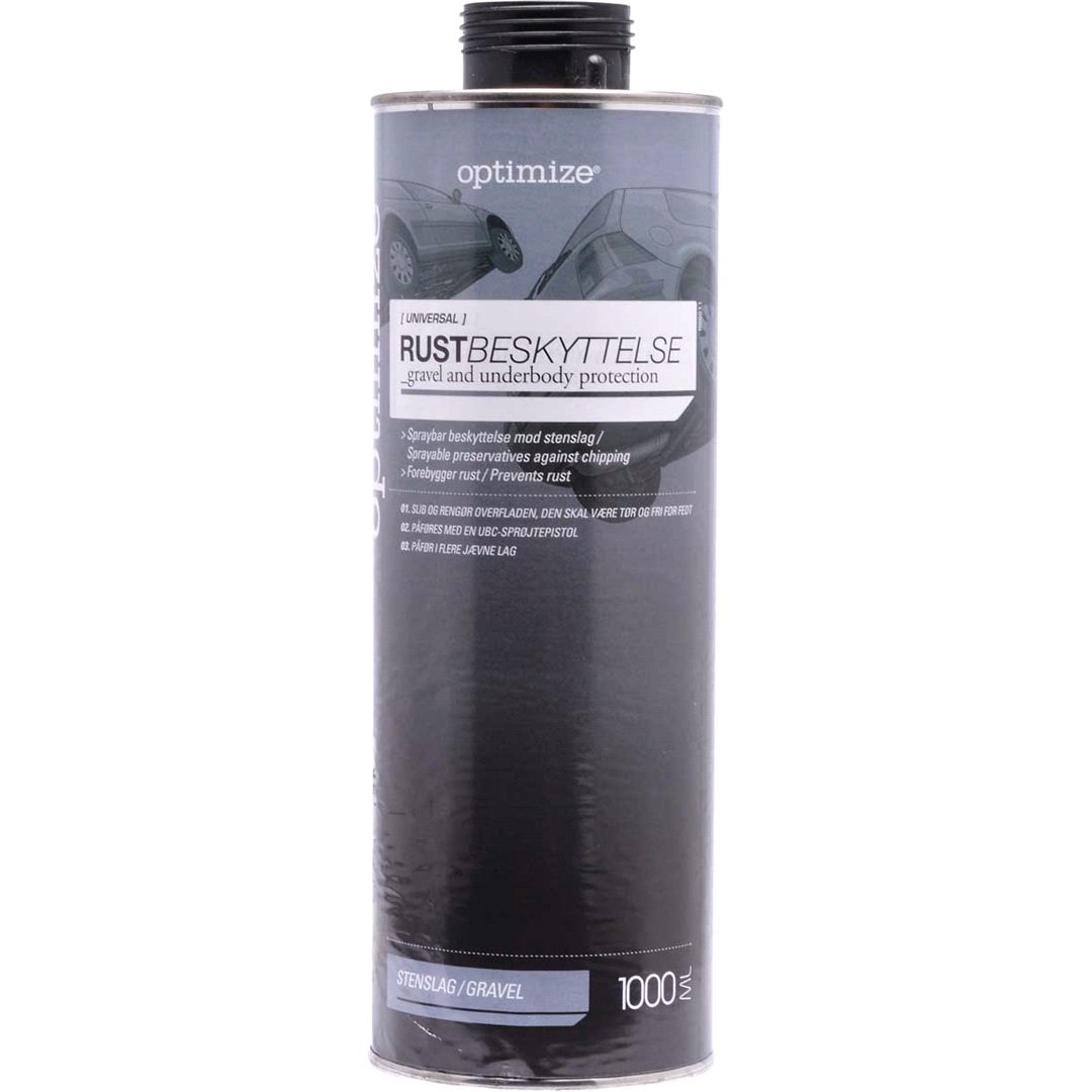 Optimize Rostskydd Svart Body stenskott 1 L