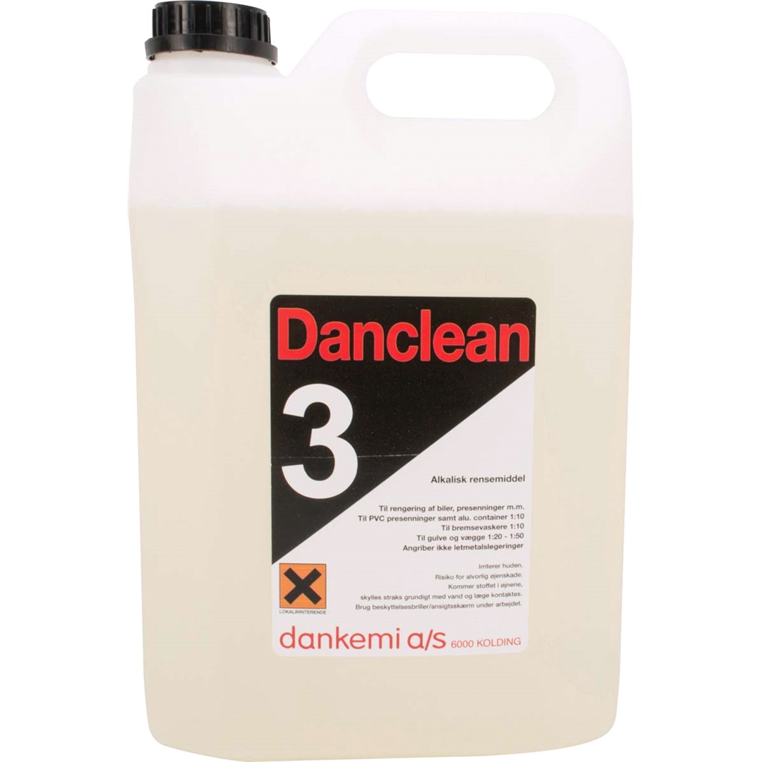 Dankemi Danclean 3 - Rengjøring Og Avfetting 5 L