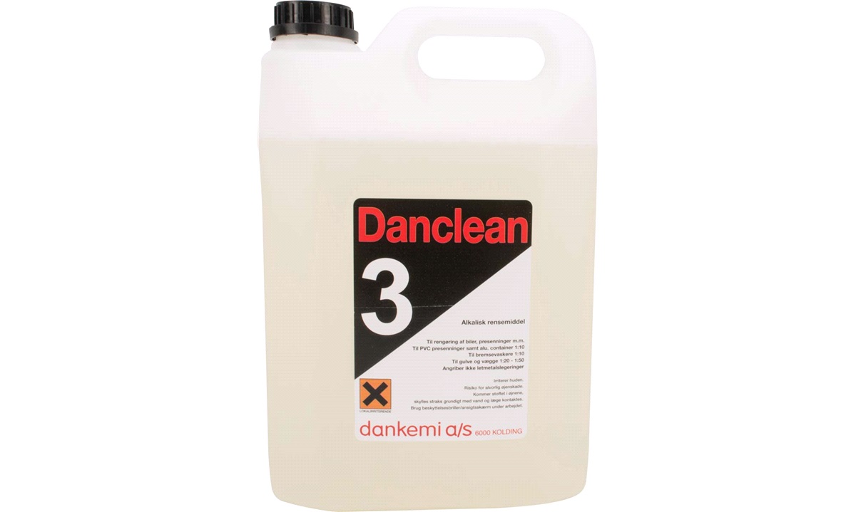  Danclean 3 rengøring og affedtning 5 L