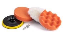 Poleringskit 5" till borrmaskin 5 delar