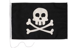 Humørflag Pirat, 30x45 cm