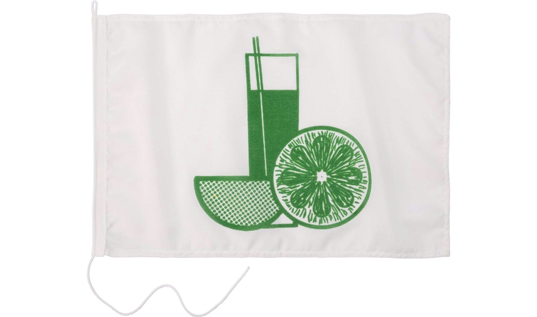  Rolig båtflagga, Drinks 30x45 cm