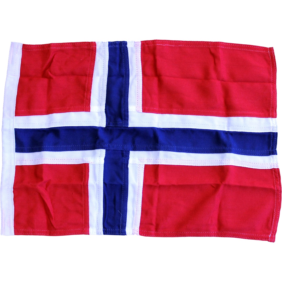 Camp+Nature Båtflagg Norge, 70cm, 20-30 Fots Båt