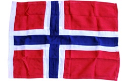 Båtflagg Norge 50 cm opp til 20 fots båt