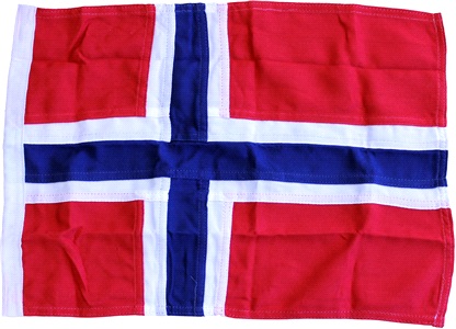 Båtflagg Norge, 50cm opp til 20 fots båt
