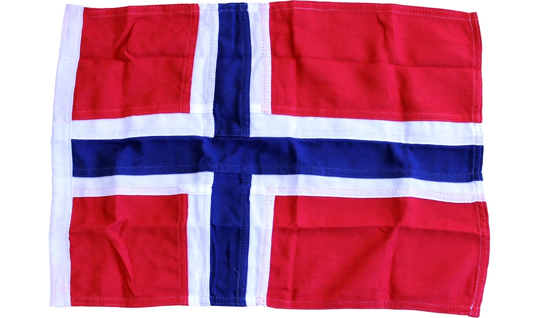  Bådflag, Norge, 50cm, op til 20 fods båd