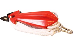 Trækblok sikkerhedsline m/hjul og flyder