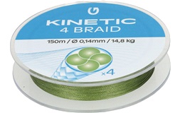 Fiskeline 4 braid 150m 0,14mm/14,8 kg