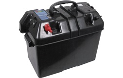 Batteribokse delux  med håndtag max 60a 