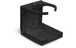 Kopholder plast justerbar, Sort
