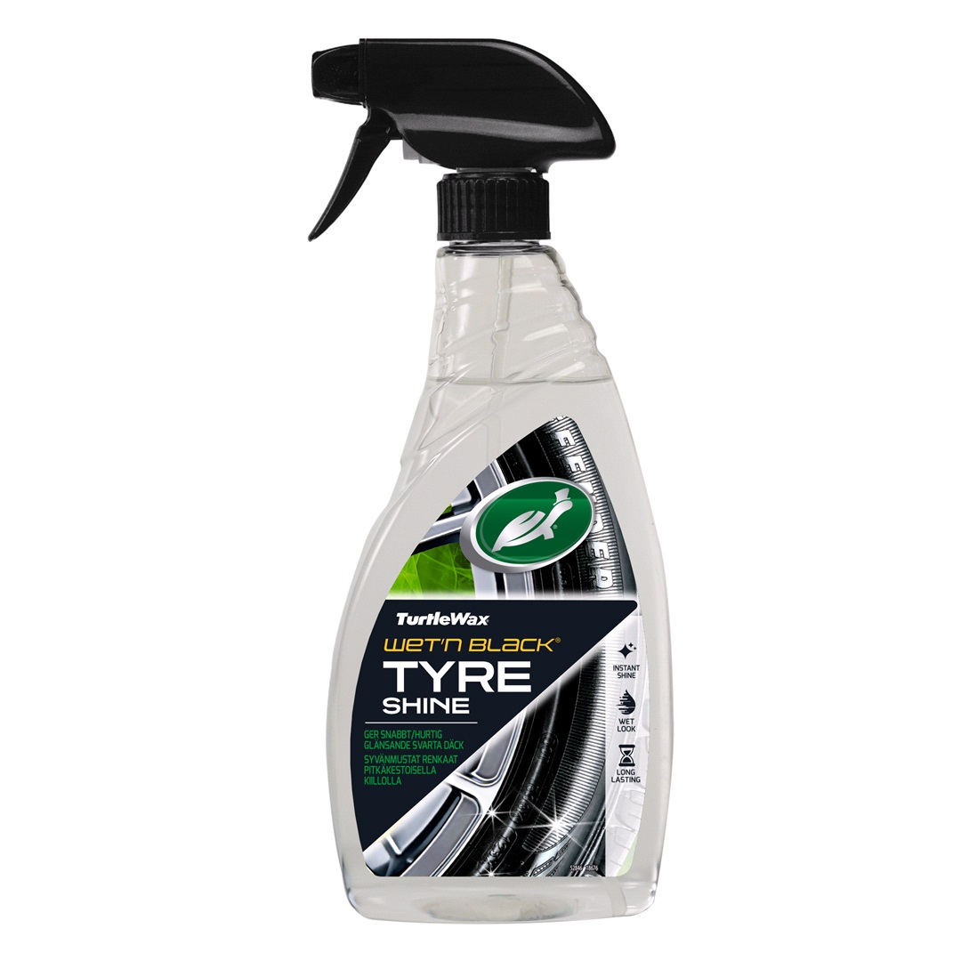 Turtle Wax Turtle Wet`n black däckshine, 500 ml