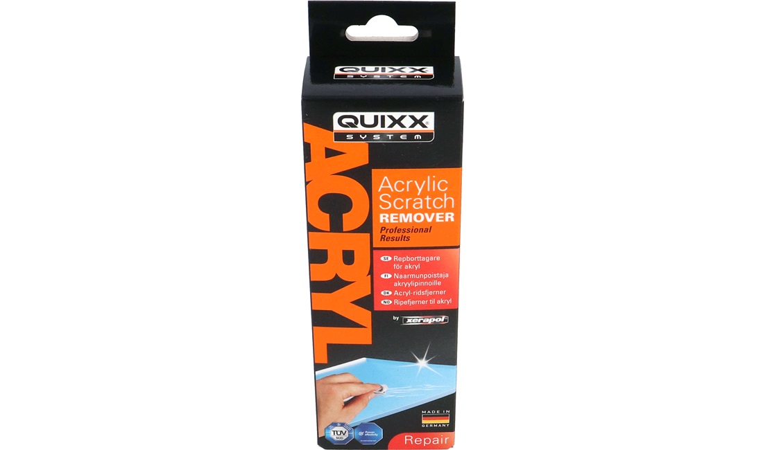  Quixx polish till plexiglas och akryl