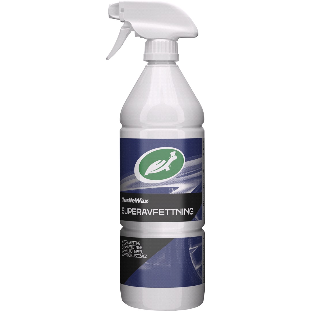 Turtle Wax Turtle Super Avfetting M/pumpe, 1 l.
