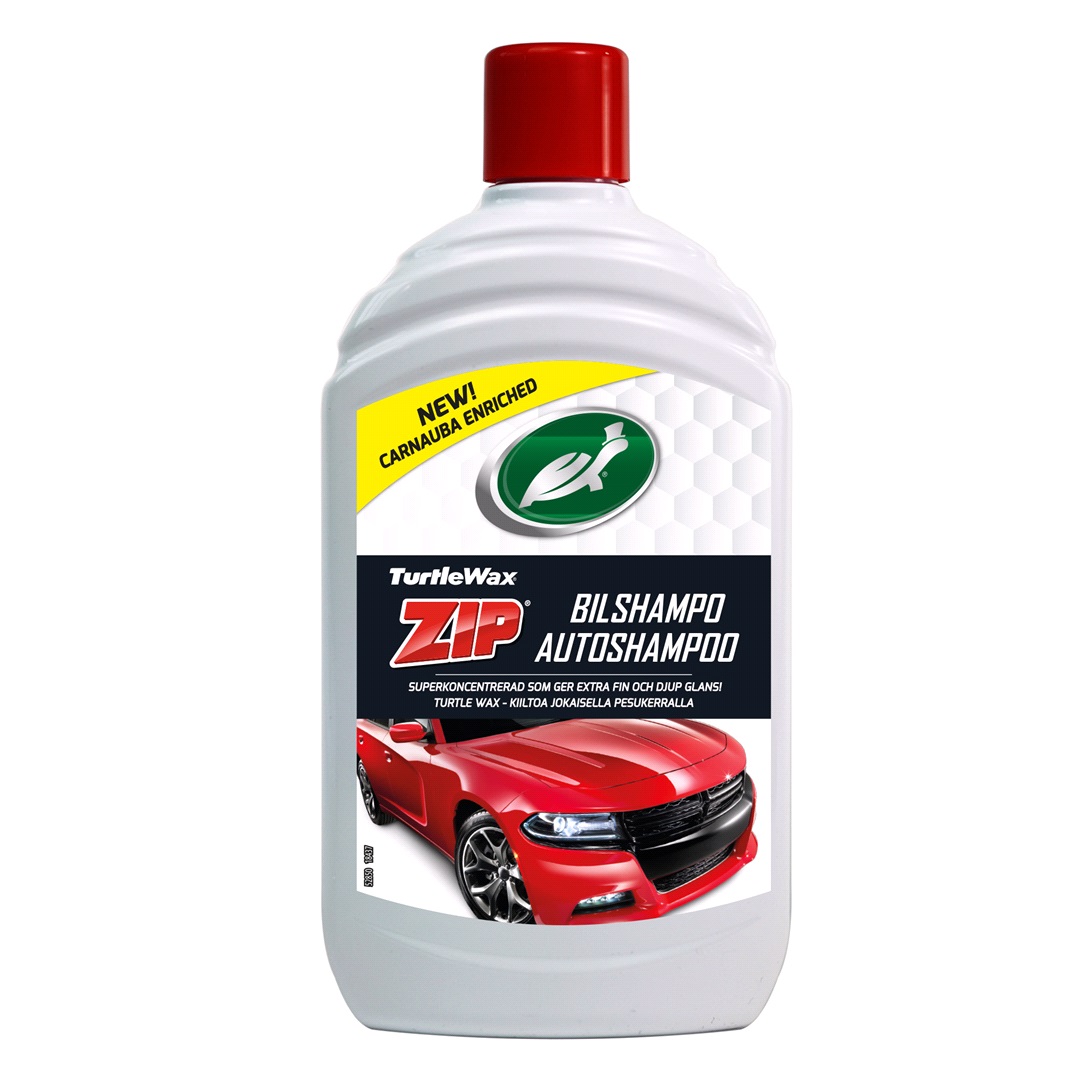 Turtle Wax Turtle Zip Bilshampoo 500 Ml