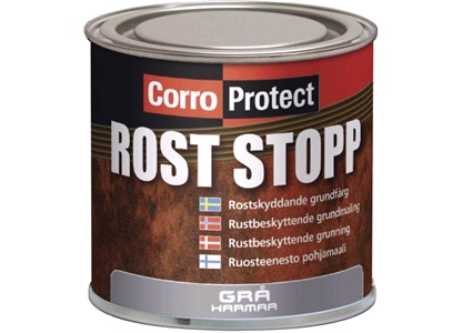 Rustbeskytter CorroProtect grå 250 ml.