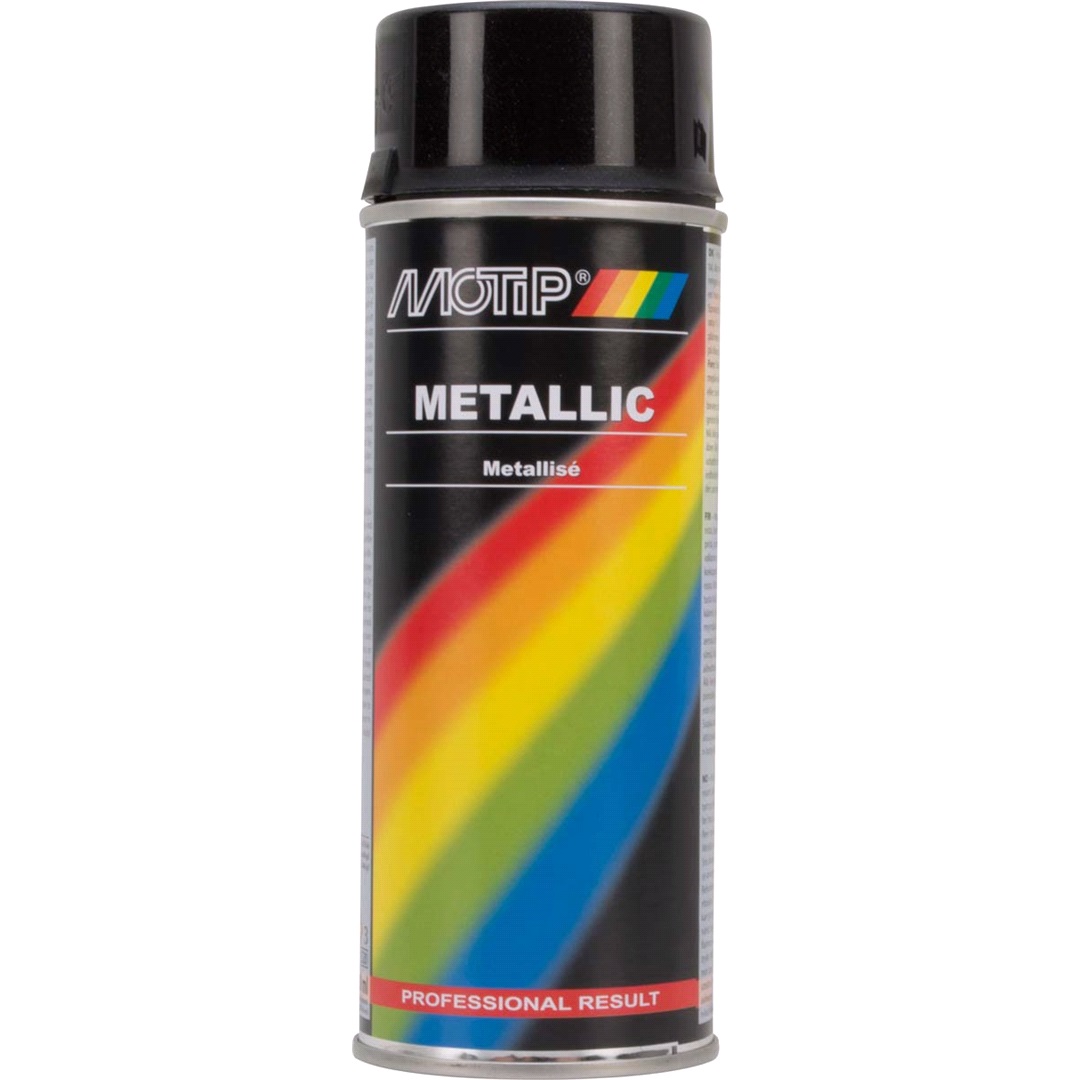 Motip Spraymaling, Sort Metallic 400 Ml