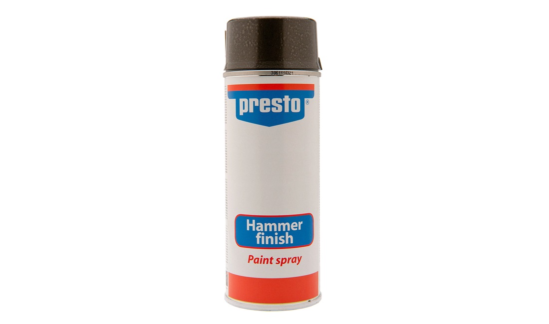 Hammerslag spray 400 ml. Antracit, synte