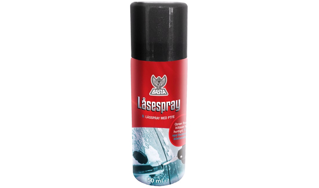  Basta låsspray med Teflon 50ml