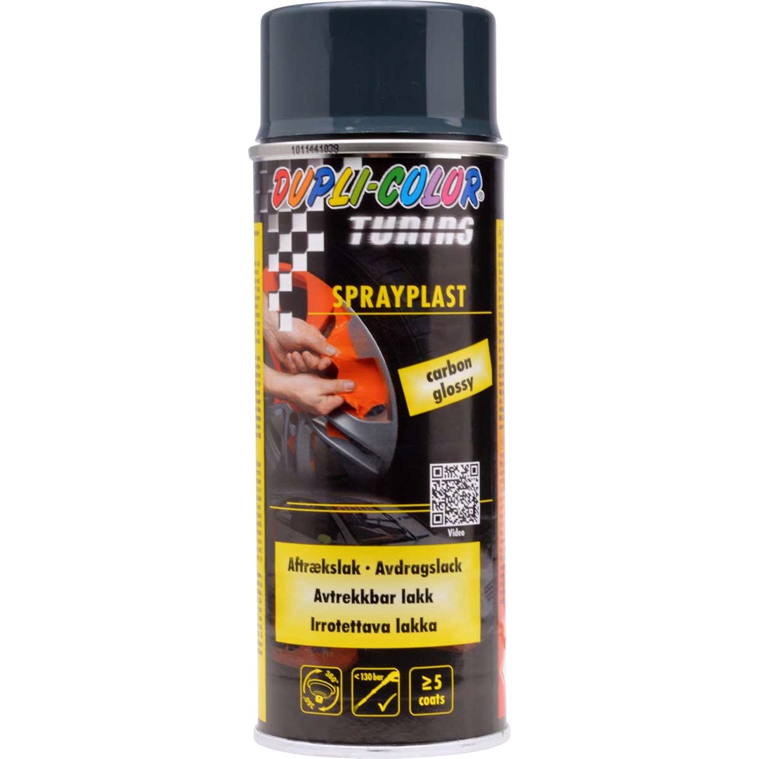Sprayfolie blank carbongrå 400 ml.