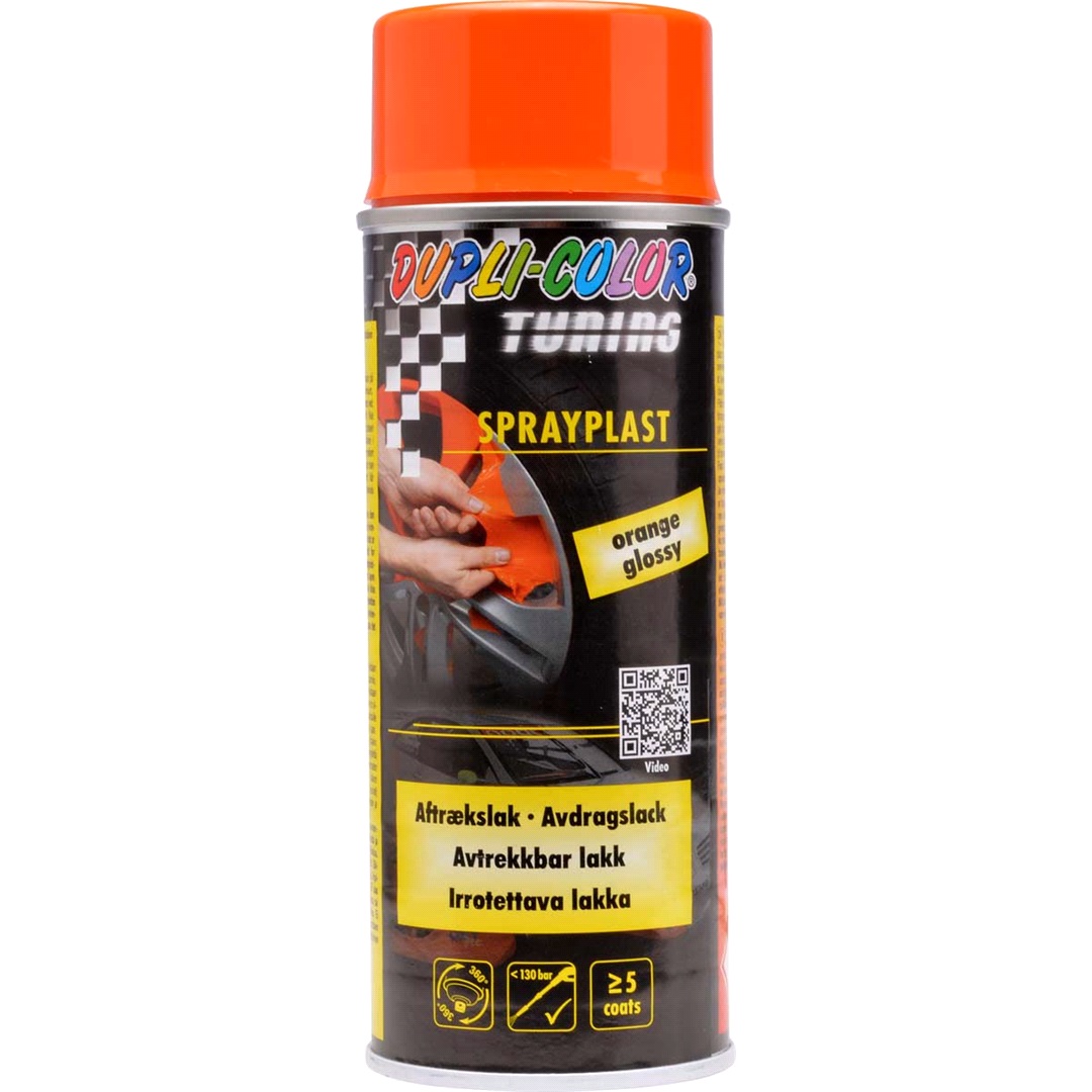 Sprayfolie blank orange 400 ml.