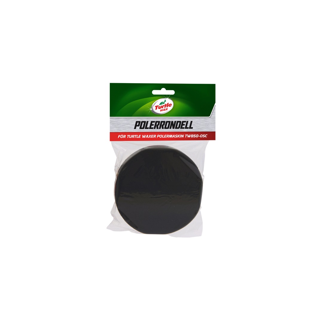 Turtle Wax Poleringsrondell svart mjuk 1st.25mmx130