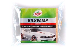 Bilsvamp 4 st. utan schampo Turtle