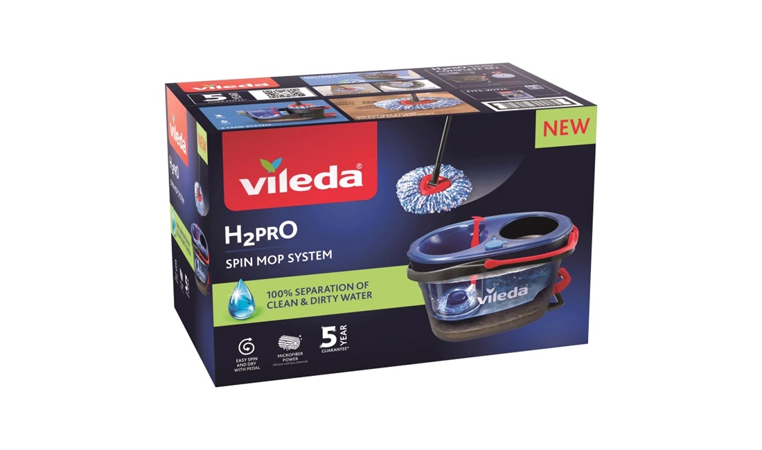 Vileda H2PrO spinmopp-set - Rengöring - thansen.se