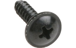 Pladeskrue sort bred 4,8x19 mm