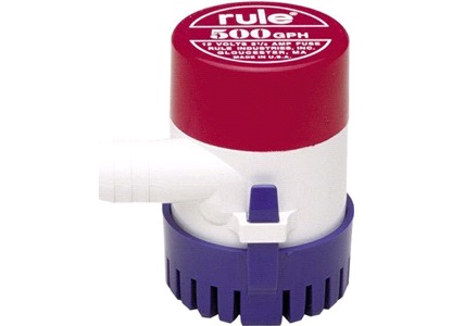 Lænsepumpe 500 gph 24V
