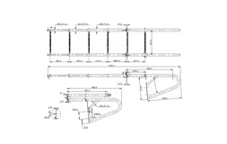 Brostige 6 trin RF 304 teleskop 88-200cm