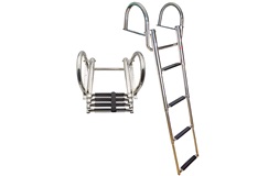 Brostige AISI 316 teleskop 4 trin længde