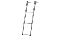 Badestige 2 trin monteres på bådplatform