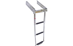 Badestige 4 trin i kassette monteres und