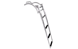 Badstege till gummibåt med 3 teleskopste