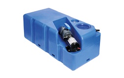 Septiktank 80l med 24V macerator 80x39x3