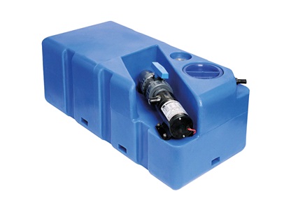 Septiktank 80l med 12V macerator 80x39x3